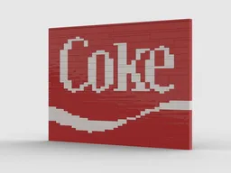 Coke mosaic R1