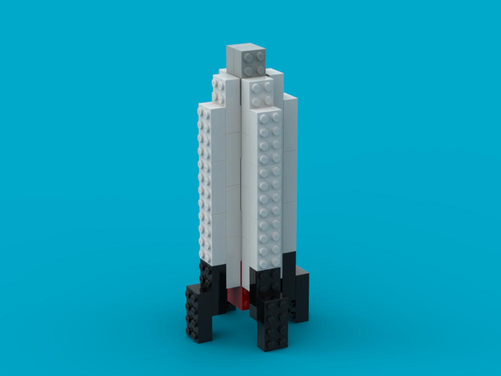 Lego 2x4 Rocket