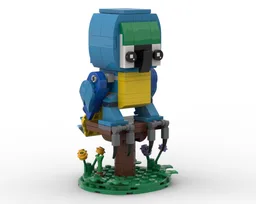 Howard the Blue & Gold Macaw