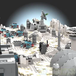 Hoth battle base trenchline