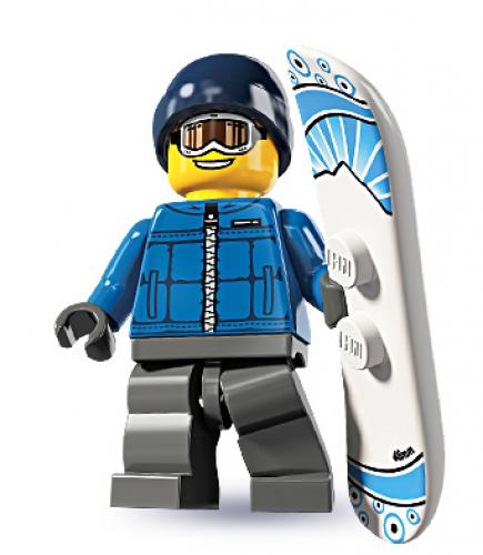 Lego Snowboarder Guy