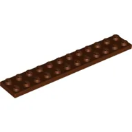 Plate 2 x 12 / Reddish Brown