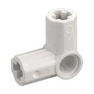 Lego Technic Axle and Pin Connector Angled #6 - 90° / White