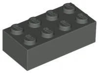 Brick 2 x 4 / Dark Gray
