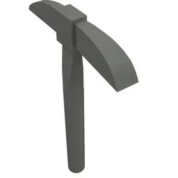 Tool Pickaxe / Dark Bluish Gray