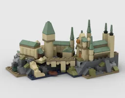 Mini School of Witchcraft and Wizardry (76415-1 Alternate Build)