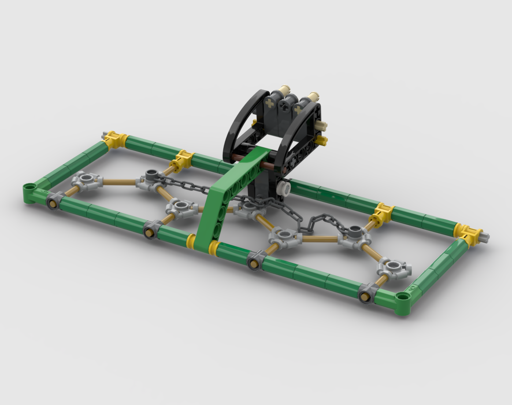 Lego Pasture Harrow for Single-Axle Tractor #17
