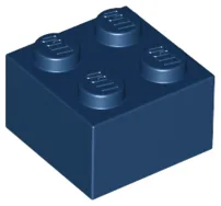 Brick 2 x 2 / Dark Blue