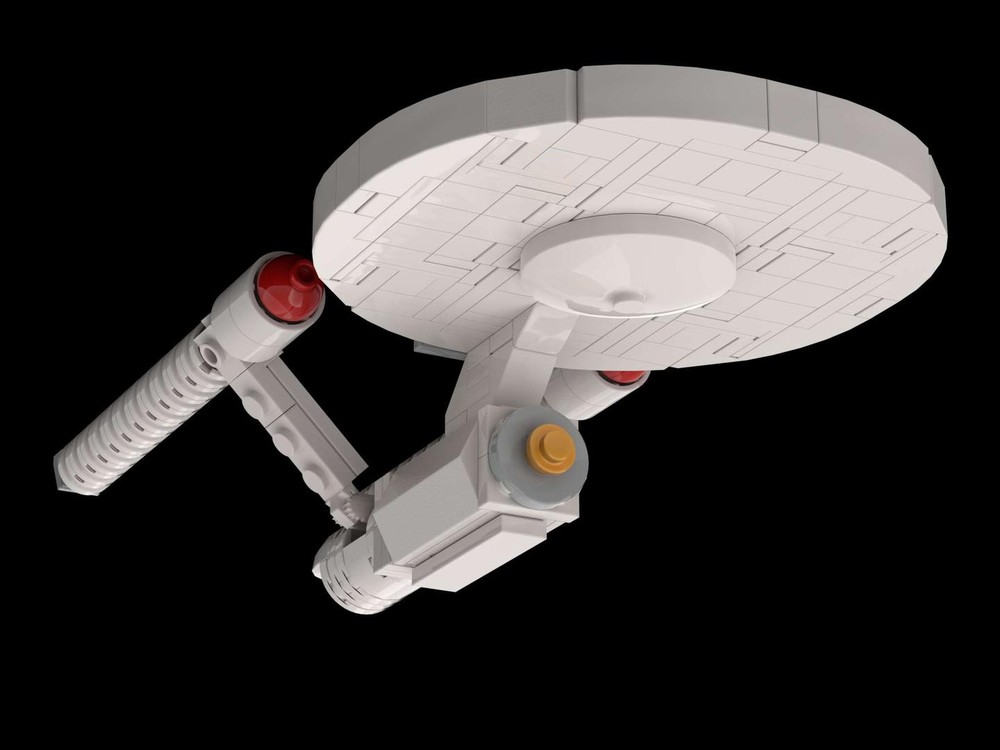 Lego Star Trek Constitution Class TOS Original Size (USS Enterprise)