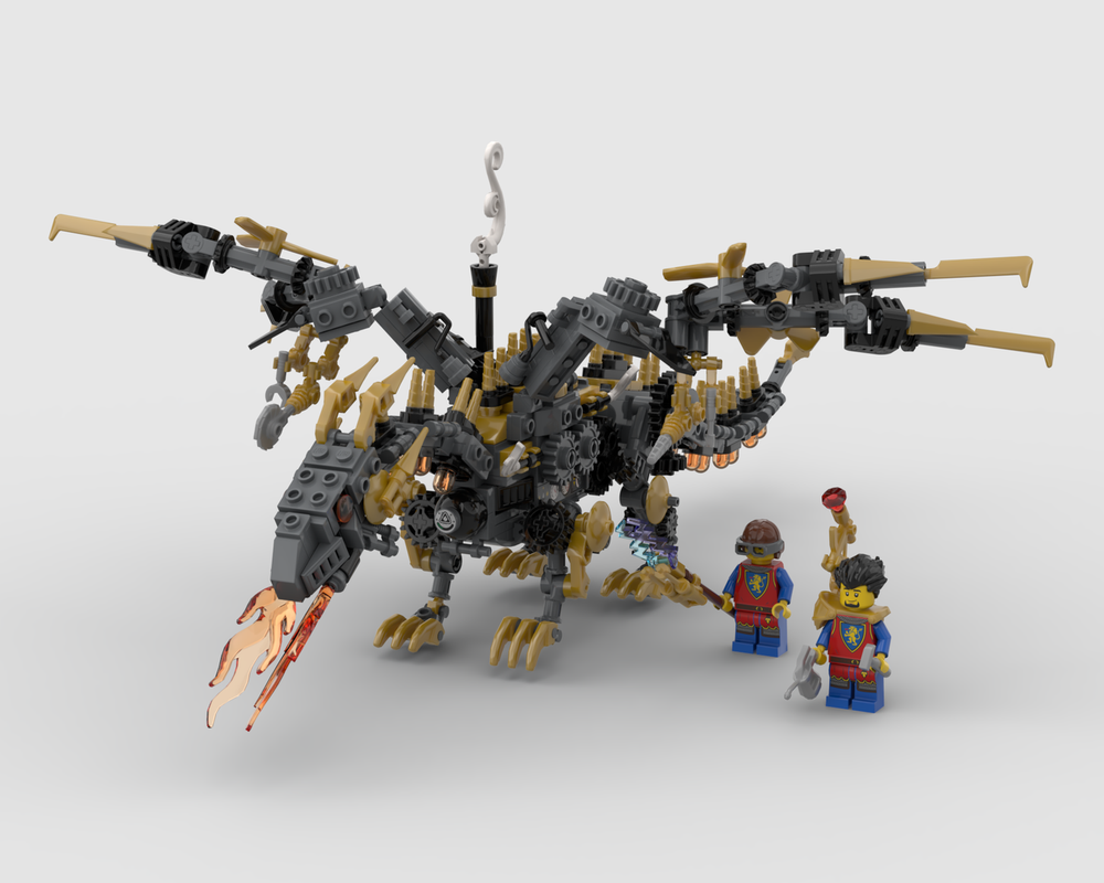 Lego Steaming Dragon