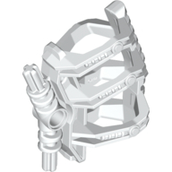 Lego Large Figure Weapon, Zamor Sphere Holder / White