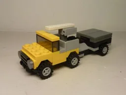 31033 Willys Jeep wTrailer