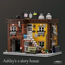 Ashley's 2-story House