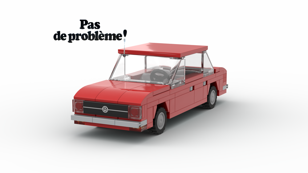 Lego 1971 Volkswagen K70L 'Pas de problème!'
