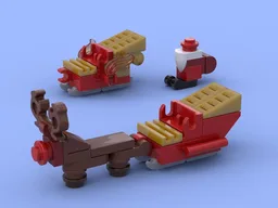 Micro Santa's Sleigh (2 versions)