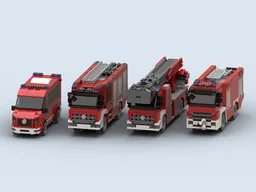 German Fire Vehicles Pack