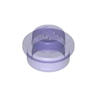Plate Round 1 x 1 with Solid Stud / Trans-Purple