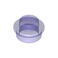 Lego Plate Round 1 x 1 with Solid Stud / Trans-Purple