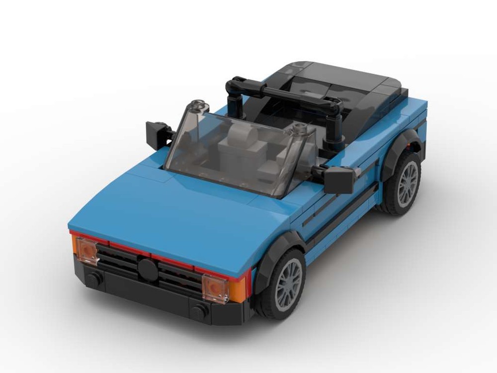 Lego People's Car Rabbit / Golf GTI - Dark Azure