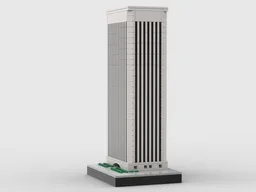 Torre Picasso at 1/650th Scale