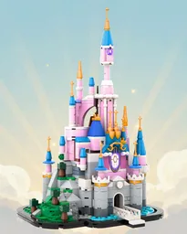 Sleeping Beauty Castle midiscale inspired instructions