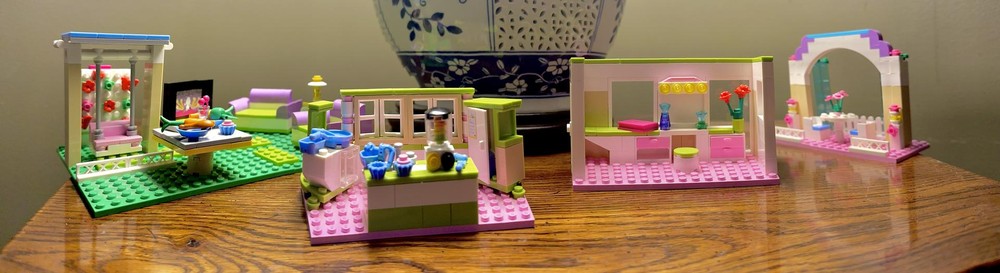 Lego Behind the Scenes at the Chat-and-Chew TV Show