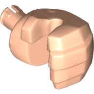 Lego Hand Hulk - Left / Light Nougat