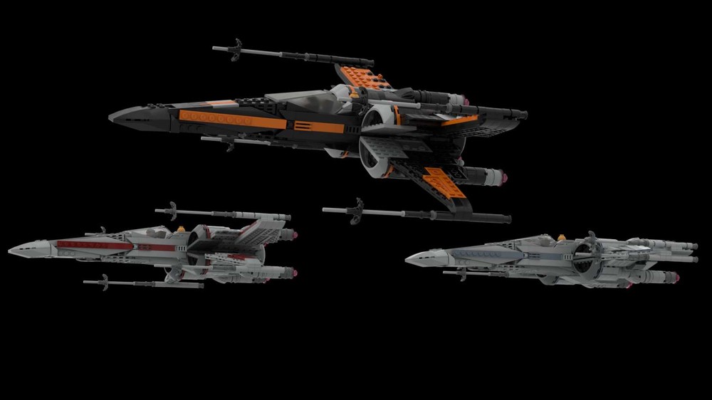 Lego T-70 X Wing Starfighter Mk. IV