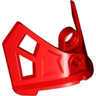 Lego Large Figure Leg Cover, Armor, Shin / Ankle Guard / Red