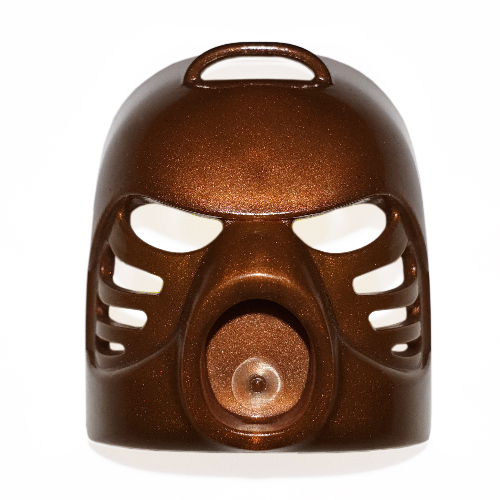 Lego Large Figure Mask Hau [Plain] / Two-tone Gold