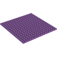 Lego Plate 16 x 16 / Medium Lavender