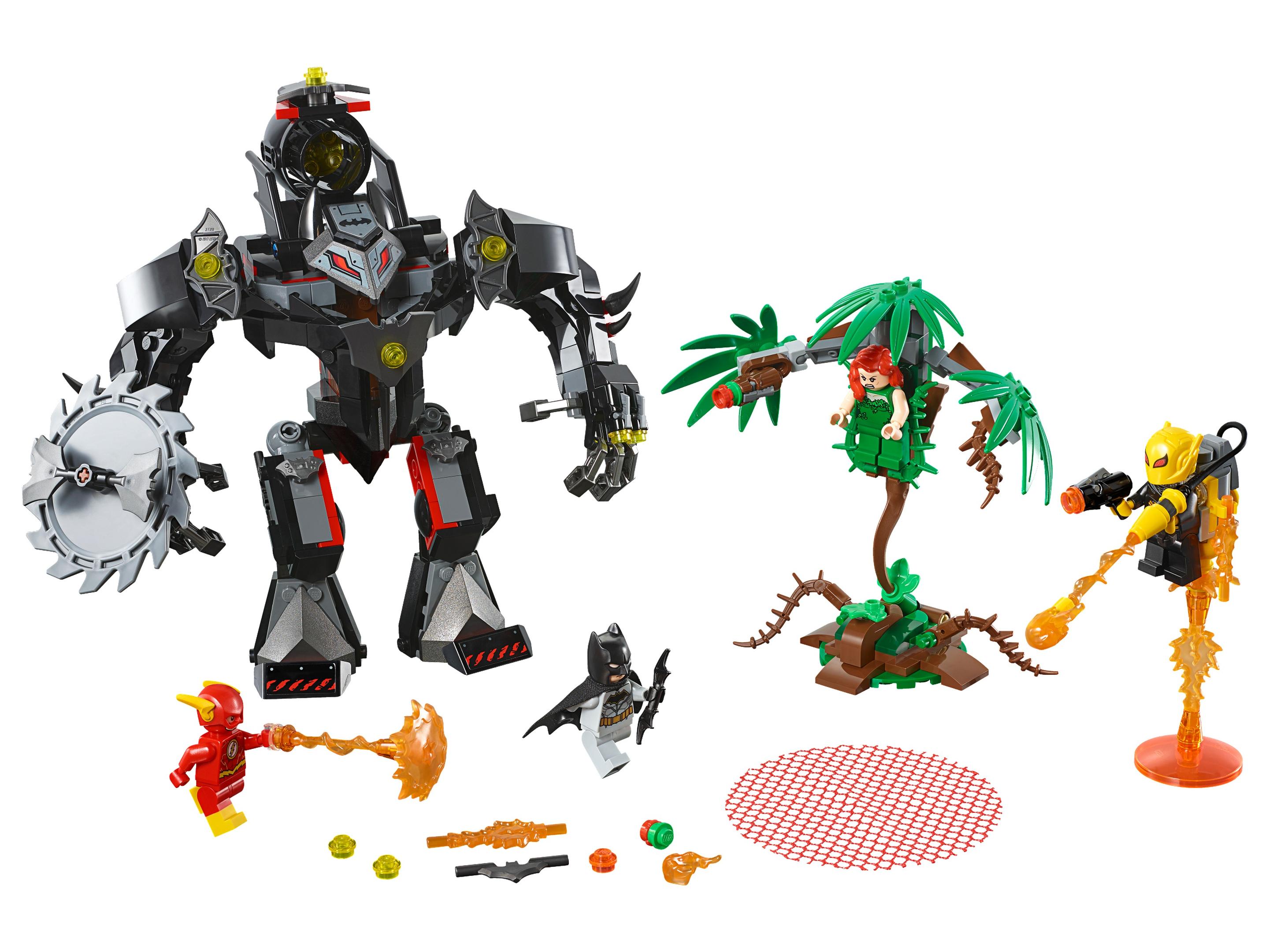 Lego Batman Mech vs. Poison Ivy Mech