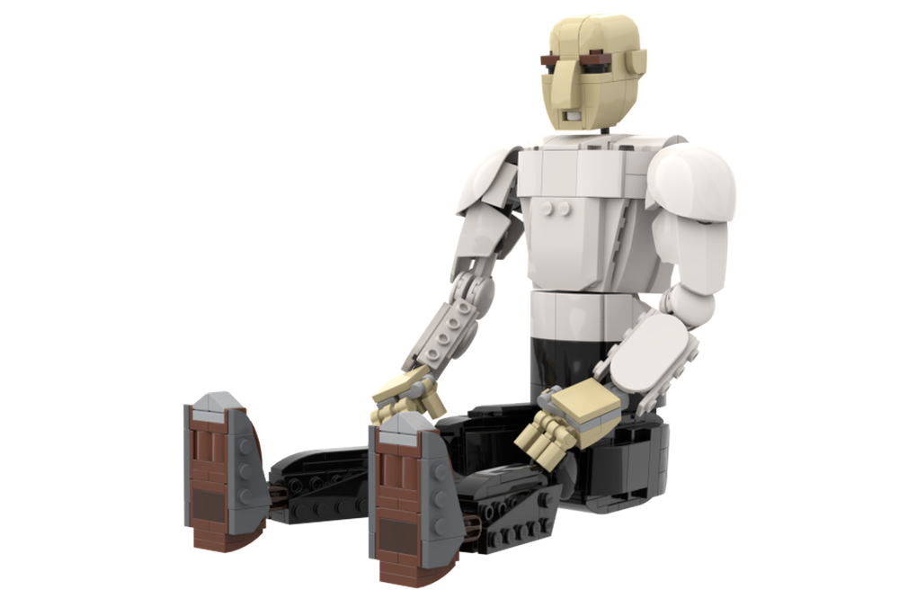 Lego Posable Articulate Utility Layout - PAUL Action Figure Base