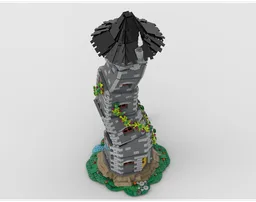 The Crooked Wizard's Tower (Split Design)
