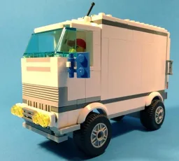 White Delivery Van