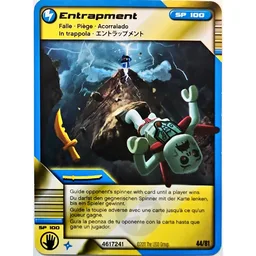 Trading Card, Ninjago Deck #1: 44 - Entrapment - International Version / [No Color/Any Color]