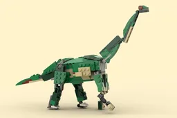 31058 sauropod (Camarasaurus grandis in minifig scale)