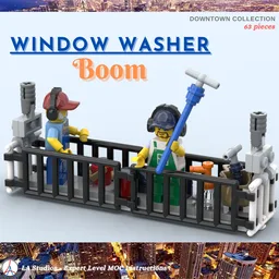 #18 - Downtown - Window Washer Boom
