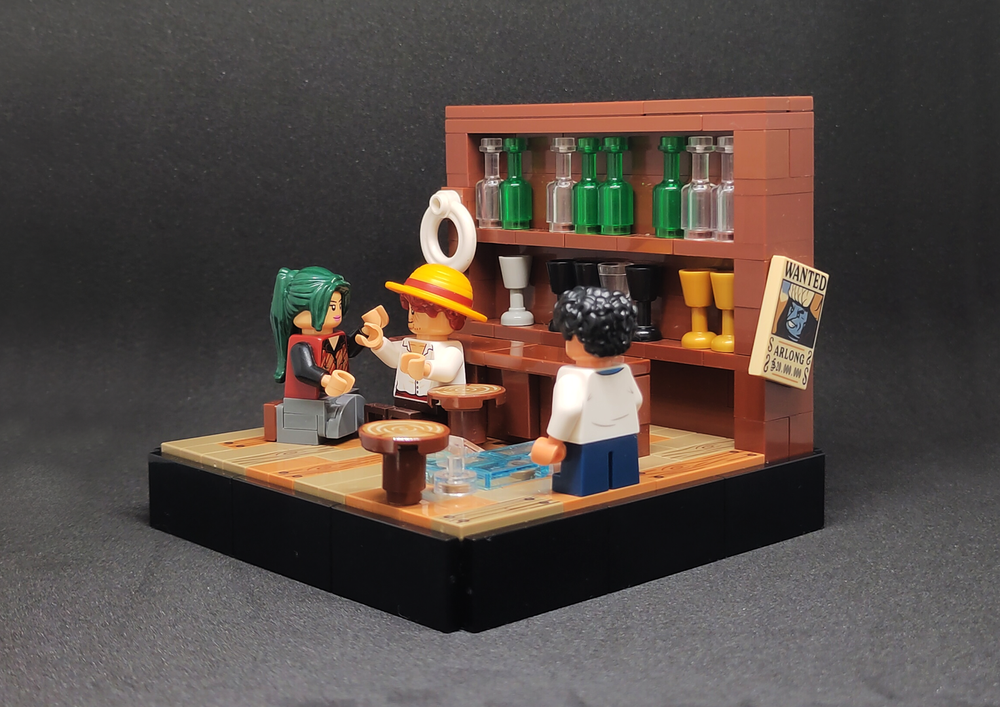 Lego Party´s Bar - One Piece Diorama Series Part 1