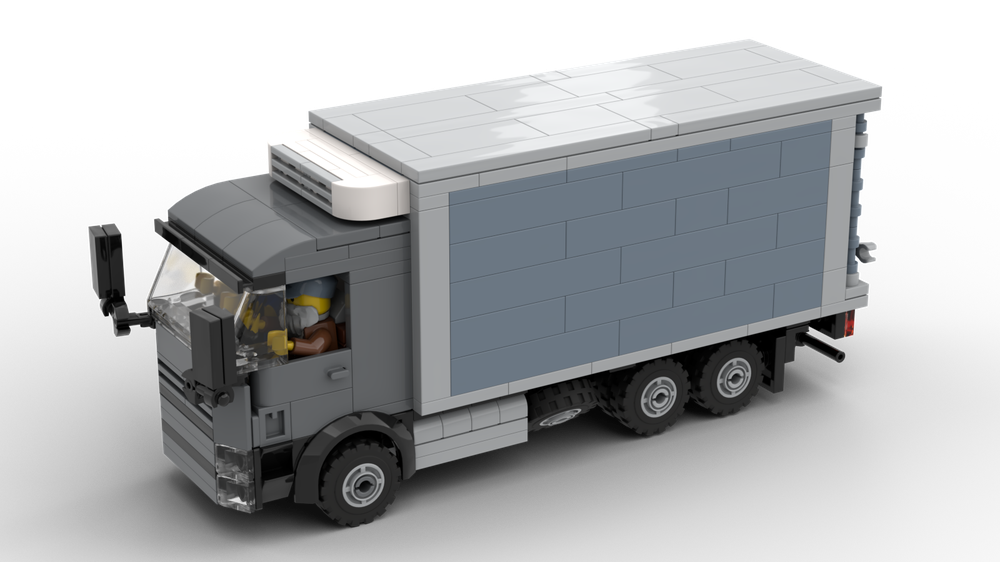 Lego Isuzu Reefer Box Truck