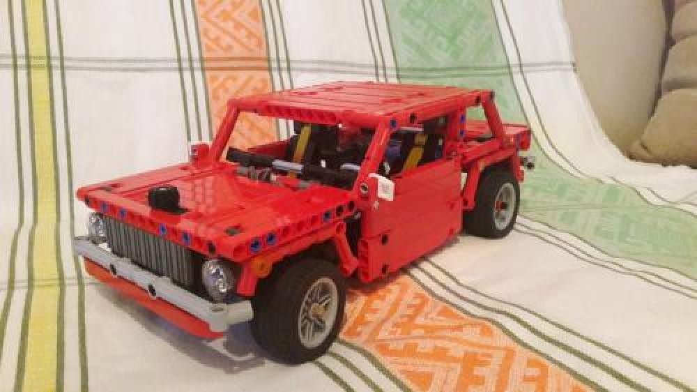 Lego 1970s Fiat 124