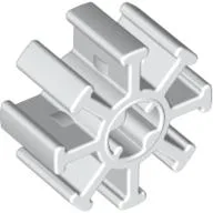 Technic Gear Timing Wheel 8 Tooth / White