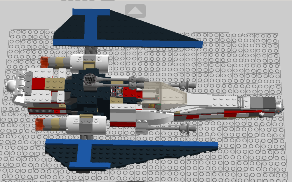 Lego ugly starfighter z'ceptor