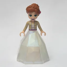 Anna - Tan Top, Jewel Dress