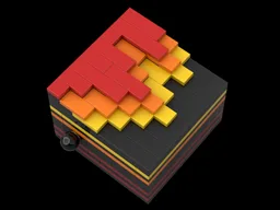 Fire Puzzle Box