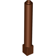 Lego Support Round 1 x 1 x 6 Solid Pillar