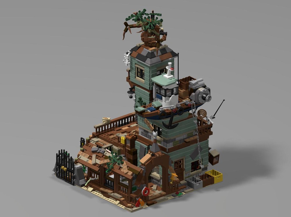 Lego 21310 - Hidden Harbour Side (70418, 70419, 70420)
