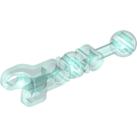 Lego Large Figure Skeletal, Limb with Ball Joint on Axle and Ball Socket / Trans-Light Blue