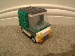 Green Moving van
