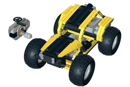Black and Yellow Buggy RC